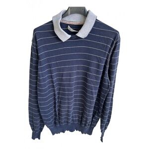 Brunello Cucinelli 100% Cotton Long-Sleeve Sweater Shirt Size 48 (S/M) 🇮🇹